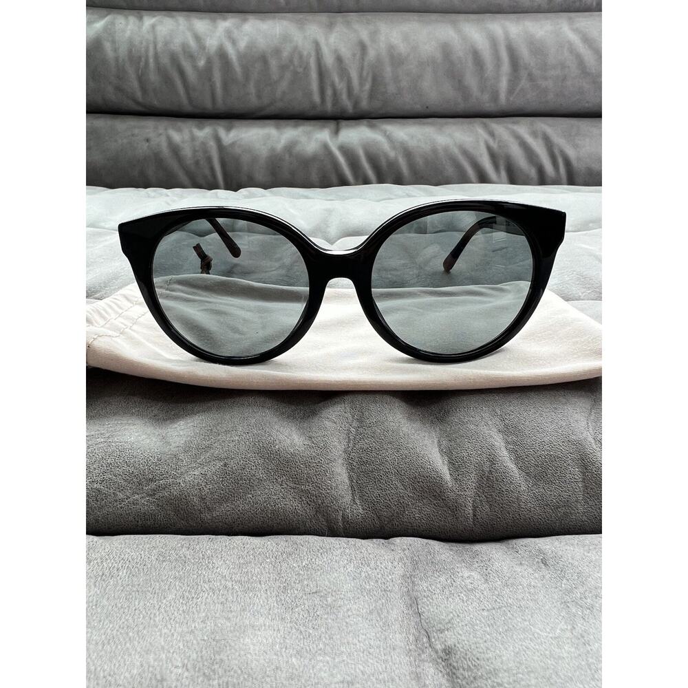 TORY BURCH-Teacup Ladies Sunglasses-Black-TY7157-Brand New